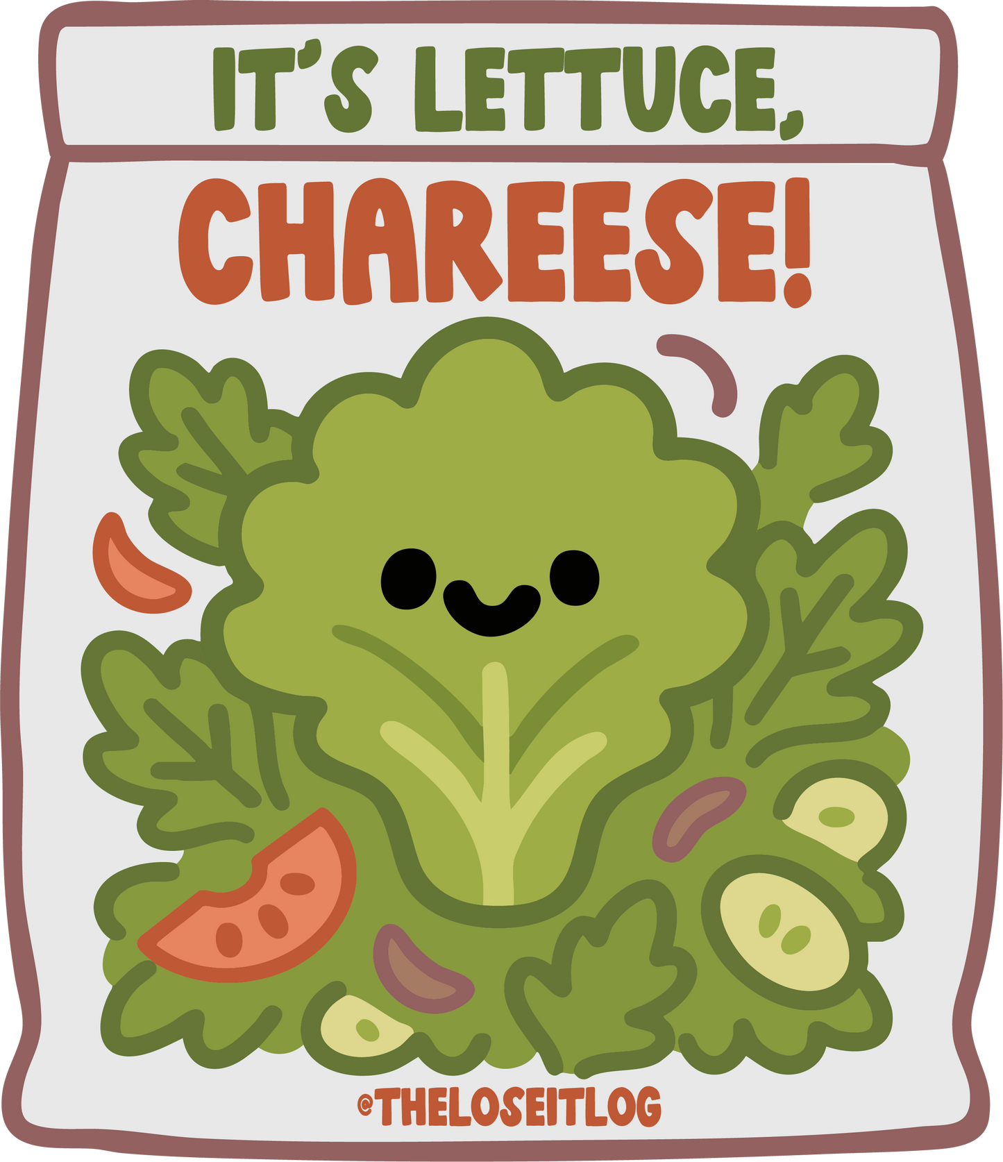 It's Lettuce, Chareese Sticker