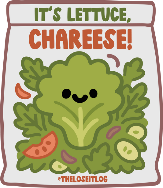 It's Lettuce, Chareese Sticker